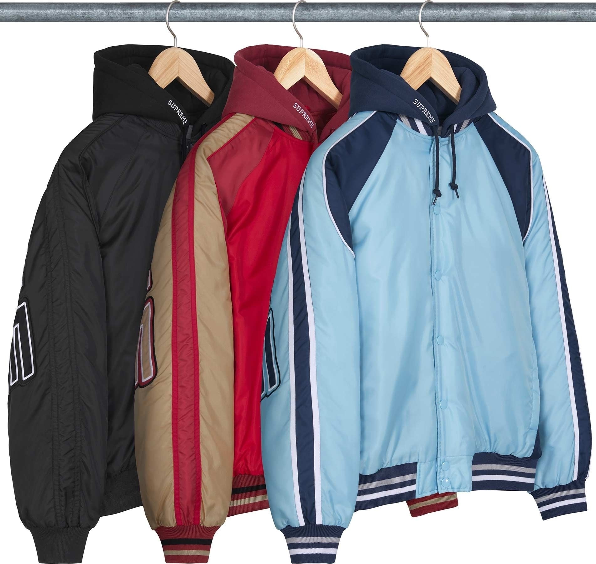 Hooded Stadium Jacket